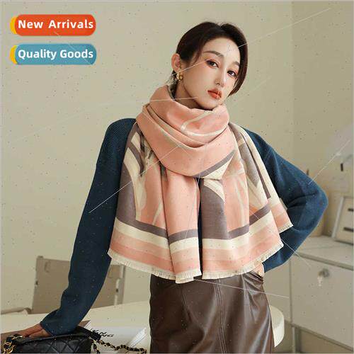 2023 new Korean  imation cashmere early fall decorative warm