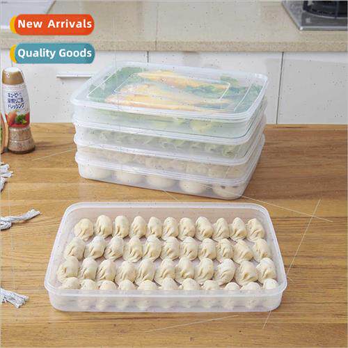 Plastic Dumpling Box Multi-Layer Refrigerator Storage Box Ho
