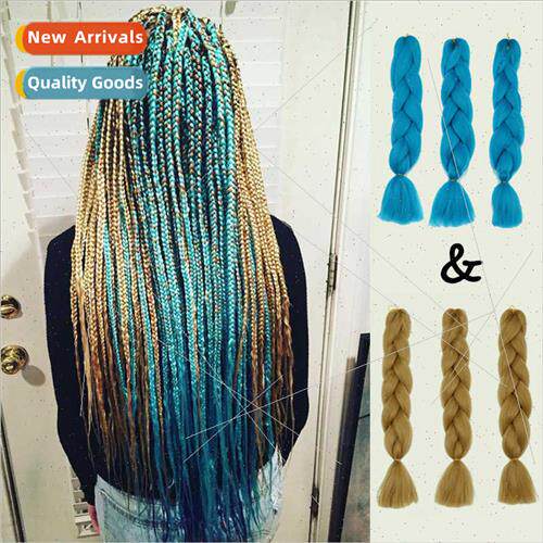 Full Case Dirty Braids Color Wigs 50 Colors Chemical Fiber B