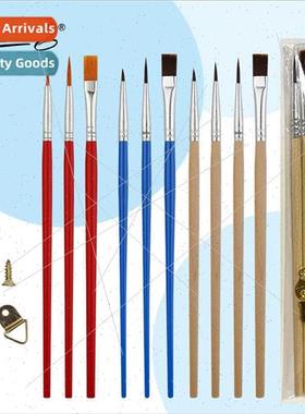Plastic rod 2 sets 3 sets digal oil painting brushes set nyl