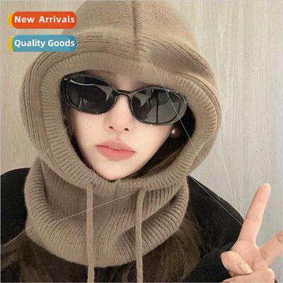 Hat scarf all-in-one nd barak rafa hat women fall winter out