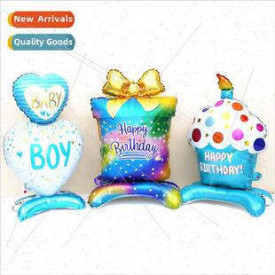 children cartoon happy Aluminum cake balloon birthday film