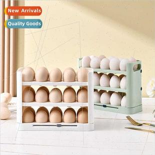 refrigerator door narrow multi Egg layer organizer适用side