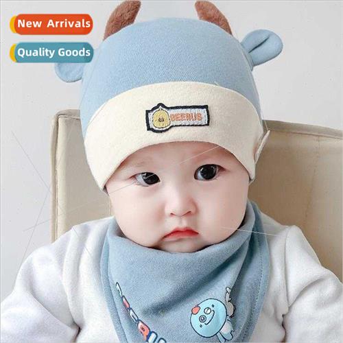 Baby hat spring fall thin baby newborn cotton fetal cap newb