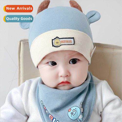 Baby hat spring fall thin baby newborn cotton fetal cap newb