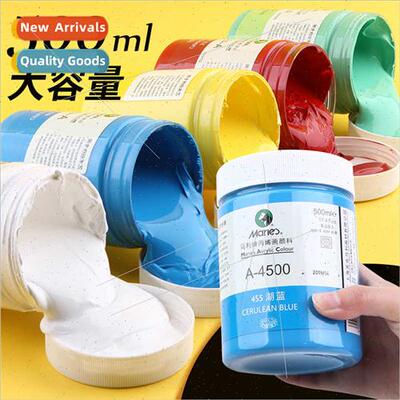 Acrylic paint 500ml vat white large bottle 适用wall painting