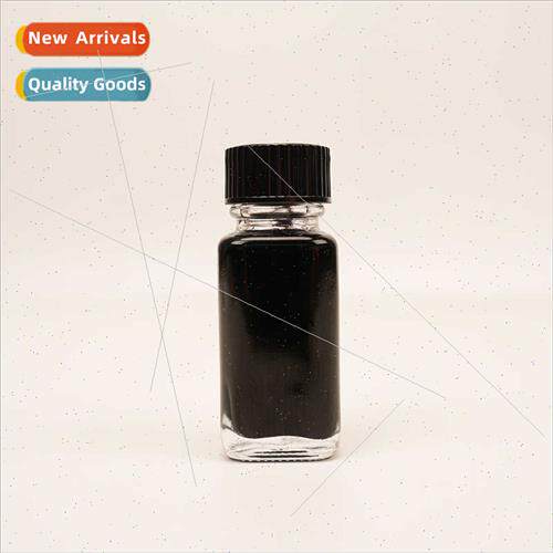 Blank glass bottle 16ml fountain pen -carbon ink does not cl
