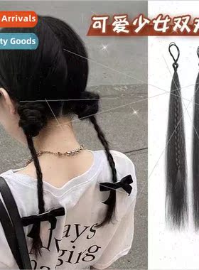 Wig ponytail female hair circle ponytail simulation hair twi