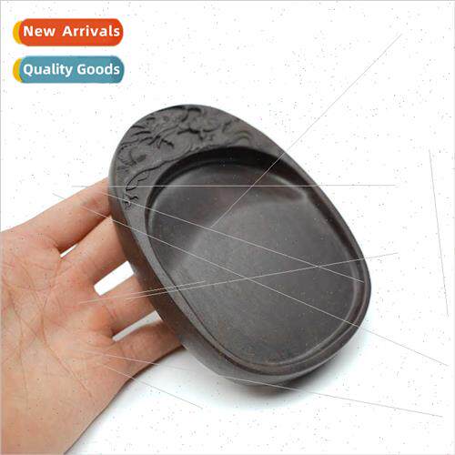 Song p ink stone DuanYan four asures 5 inch carving dragon i