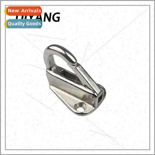 316 stainless steel marine fender hooks spring-loaded coat h
