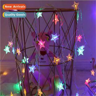 led star lights string colorful lights flashing lights full