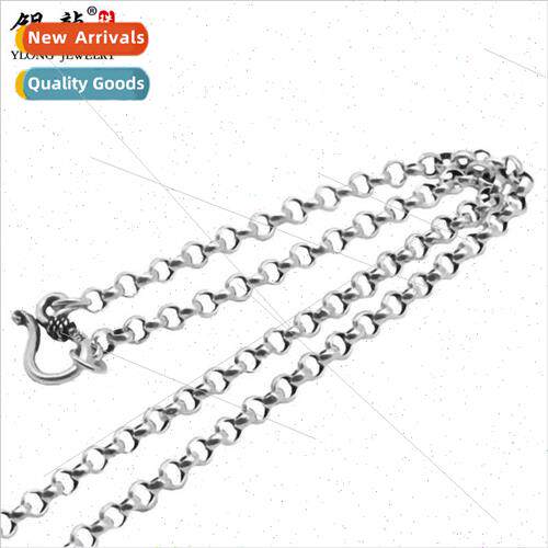 O word chain pearl chain 925 silver hundred wh sweater chain