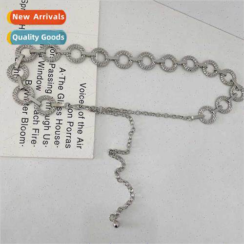 Hundreds dress Korean fashion circle waist chain skirt summe