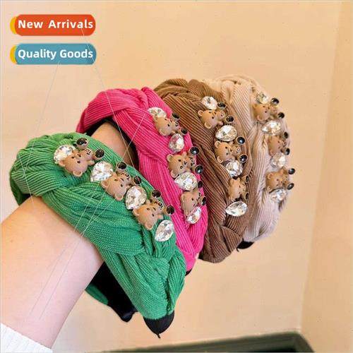 Autumn winter retro temperament stripes flannel twist full d