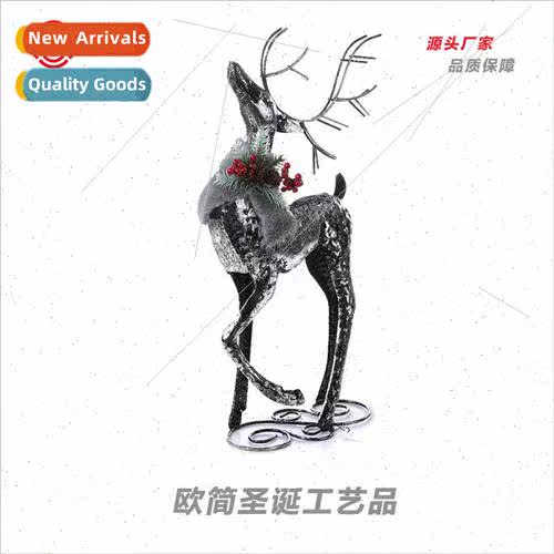 creative Christmas decorations handmade iron Christmas elk h