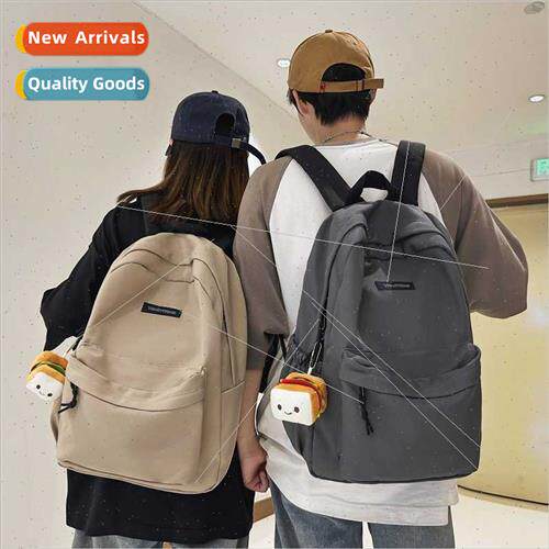 Japan nd men women schoolbag ins wind casual shoulder bag la