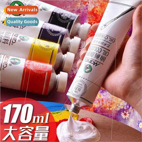 Oil paint in aluminum tubes 50ML single whe 170ML large tube