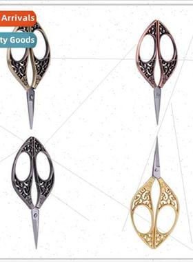 Antique Flower Pattern Vintage Small Scissors Europe Scissor