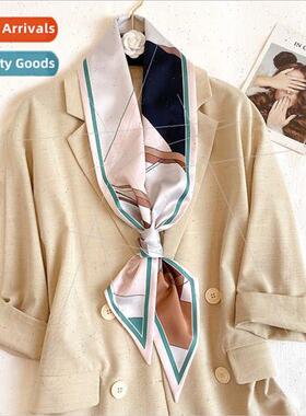 2020 new spring fall decorative neckerchief female lerary ge