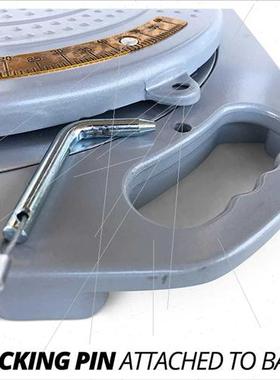 Car four-wheel aligner cornering disk a pair tire four-wheel