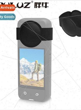 适用Insta360 One X3 Panoramic Camera Lens Case 360 Lens Sili