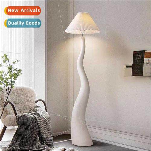French living room Scandinavian cream wind floor lamp bedroo