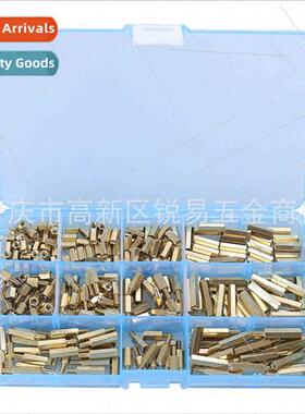 250pcs M3 brass hexagonal inner outer threaded isolation pos