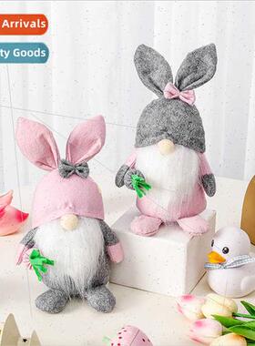 2023 new Easter bunny doll creative gnome old man faceless d