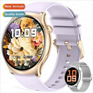 i101 smart watch women 1.43 AMOLED clear screen heart rate b