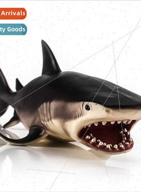 Deep Sea Beast Tiger Shark Model Solid Static Marine fe Shar