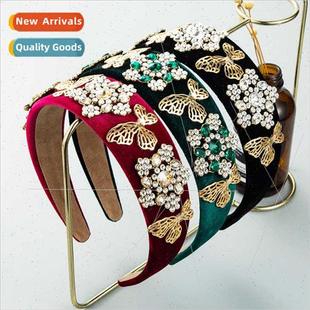 Hair bands Europe baroque nd rhinestone star headband female