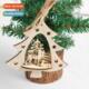 hollow decorative three Christmas hangi dimensional Creative