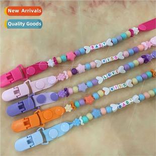 Baby pacifier anti-fall chain/soother pacifier clip pacifier