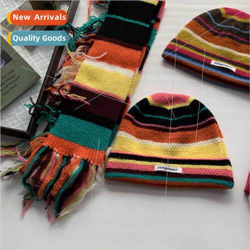 Women winter knted fisherman hat show face small colorful wa