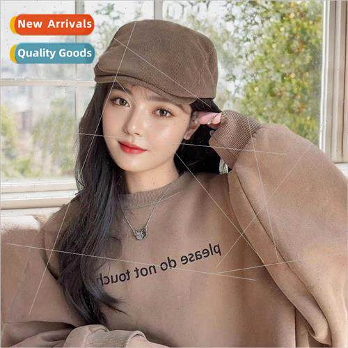 Big head circumference solid color hundred matching warm ber