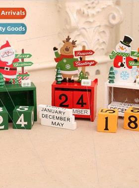 New Christmas Wooden Calendar Boxed Christmas s Window Displ