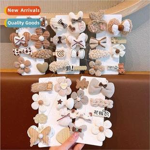 girls hair clips 2023 new girls side bangs clip children bab