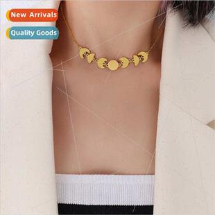 tarnish Europe fashion fading geometric plated ins gold