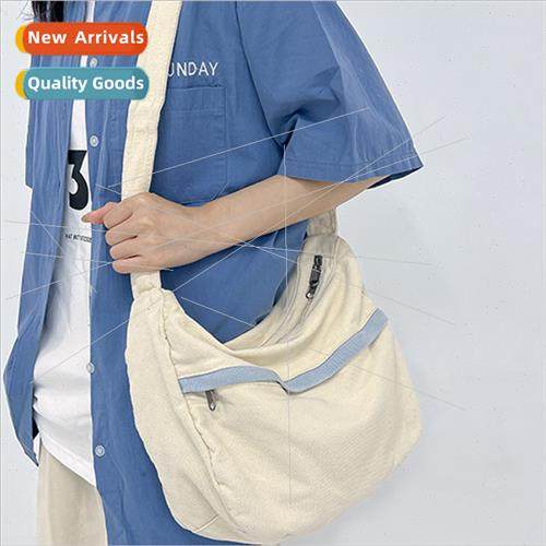 Large Capacy Retro Canvas Bag Female New mple Ladies Shoulde