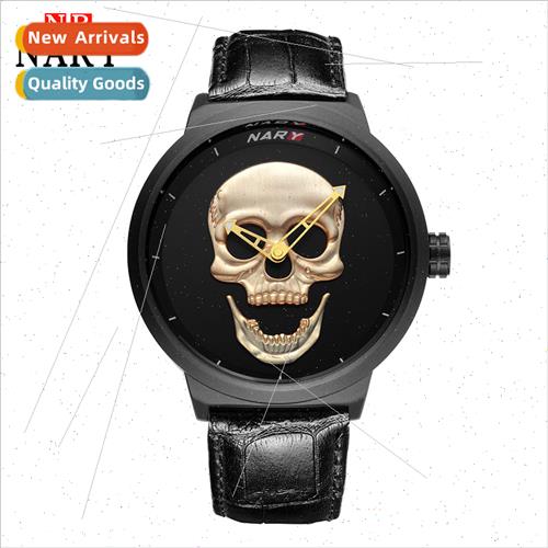 Atmospheric skull watch men personalized fashion waterproof