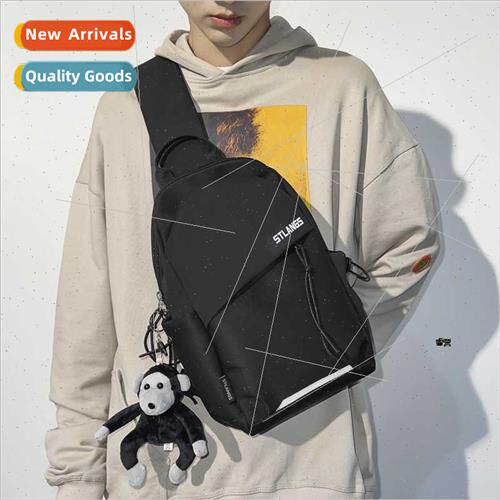 Chest bag female single shoulder crossbody bag 2022 fall win