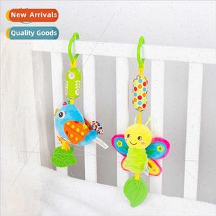 Baby toys cartoon wind chime stroller pendant baby bed bell