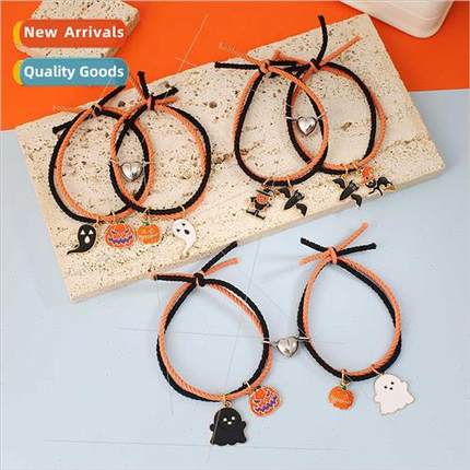 Europe Halloween bat black cat ghost pendant small pumpkin s