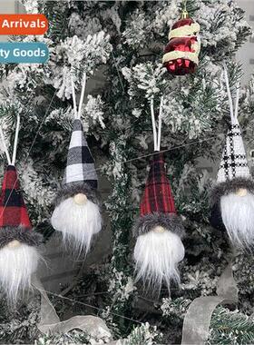 Model Christmas decoration supplies crutches faceless doll p