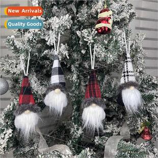 Model Christmas decoration supplies crutches faceless doll p