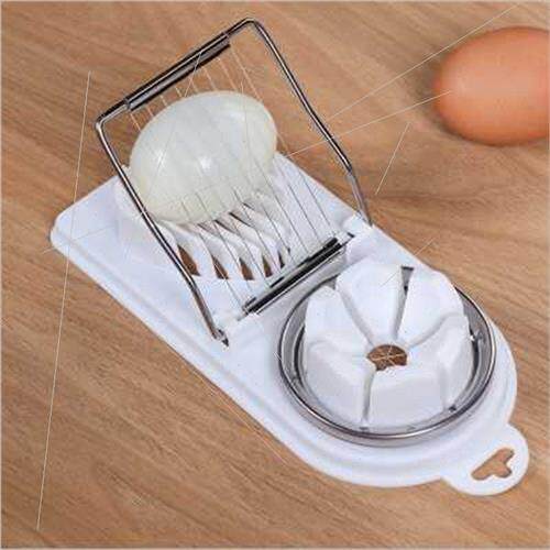 Creative home egg cutter multi-function stainless steel egg