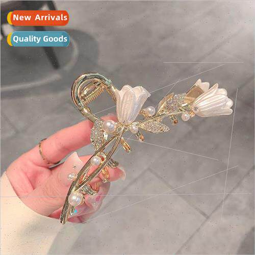 Super fairy advanced sense lily flower grab clip delicate ha