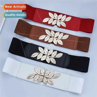 leaves jac color down Solid decoration decorative metal belt