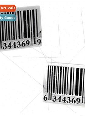 Commody Barcode Cufflinks French Shirt Cufflinks Barcode B20