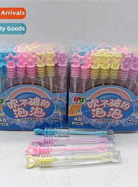 Blow unbreakable bubble wand trumpet mini test tube is not e